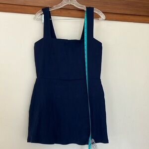 PINK Tank Dress navy blue with hidden shorts skort Size XL